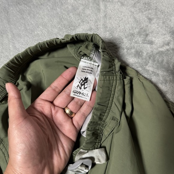 Gramicci Shorts Mens L Pullon Elastic Waist Belted Chino Outdoor Cotton VTG Y2K - Picture 3 of 8